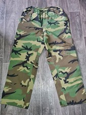 ?? US Army Nässeschutz  Hose Goretex Extrem Cold Weather ECWCS Woodland ??