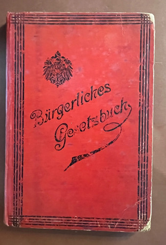 Altes handbuch reichsadler - altes,