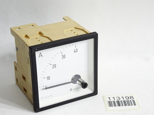 Neuberger amperemeter 40a - amperemeter, 0...40a
