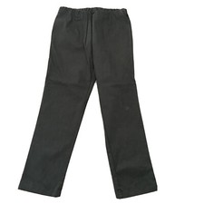 Mia Linea Hose 44 Schwarz Baumwollstretch Schlupfhose Gerade Baumwolle Top