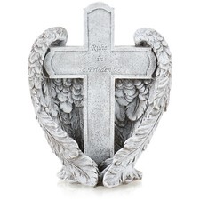 Grabdekoration Kreuz mit