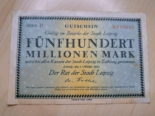 500 millionen reichsmark - 500,