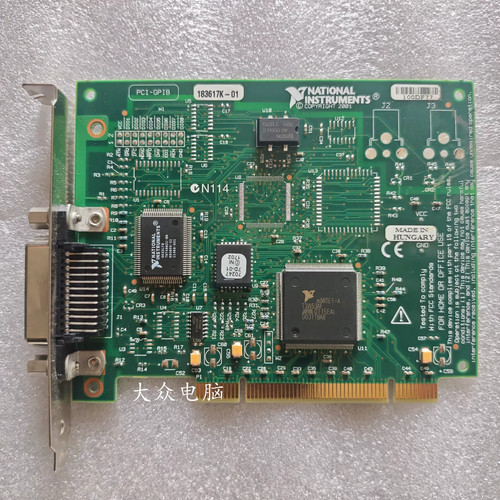Pci gpib card - card, 183617k-01