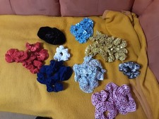 Haargummi 44 Set, Samt Haarband Haarschmuck Gummi Zopfgummi Scrunchie Zopf