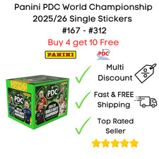 Panini PDC Darts 2025/26 World Championship Single Sticker #167-312