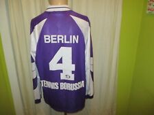 Tennis Borussia Berlin umbro Langarm Matchworn Trikot 1998-2000 + Nr.4 Gr.XL