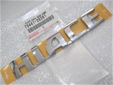Toyota HIACE H20#.21# Emblem hinten "HIACE" Original OEM JDM NEU