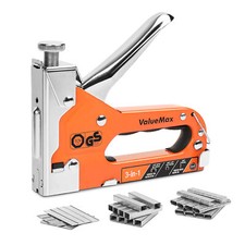 ValueMax 3in1 Handtacker Set 3000 Klammern TÜV GS geprüft Profi Tacker für Holz