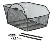 Fahrradkorb Schultaschenkorb Gepäckträgerkorb hinten 440 x 320 x 200 mm Metall