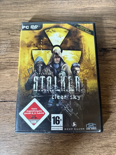 Stalker clear sky dvd - sky, pc