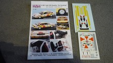 DECAL-1:43-Scala43-K99- Audi 200 Quattro No Smoking Röhrl - 3 Städte Rallye 1987