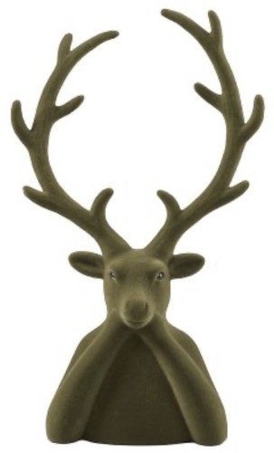 Beflockter hirsch - beflockter,
