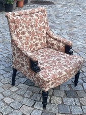 10/7/825 Sessel Salonstuhl Clubsessel um 1900