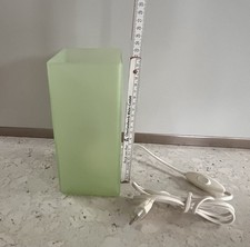 Ikea Lampe Grönö eckig matt grün Glasleuchte Vasenform RARE - TOP wie ***Neu!**