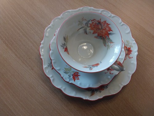 Vintage porzellan - vintage, porzellan-