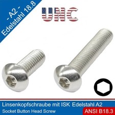 Linsenschraube mit