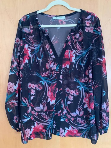 Monari bluse tunika chiffon - bluse,