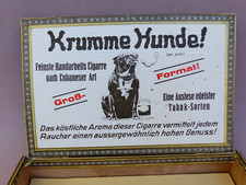 alte Zigarrenkiste Krumme