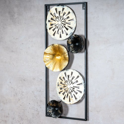 Wandbild h60cm ringe - 3d,