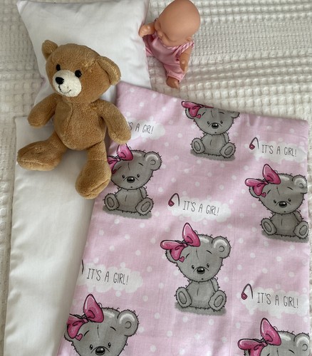 Puppenbettwäsche für