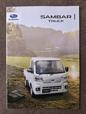SUBARU SAMBAR TRUCK 2022/04 NUTZFAHRZEUG KATALOG