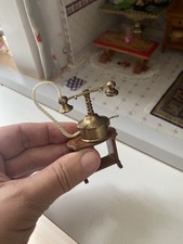 Puppenhaus Telefon aus Messing 