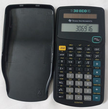 Taschenrechner Texas Instruments TI-30 Eco RS Solar Wissenschaftlich Scientific