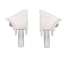 Einlauftrichter, Kunststoffeinlauf, Führung, für Heroal-Rolltore/ 55 mm Lamelle