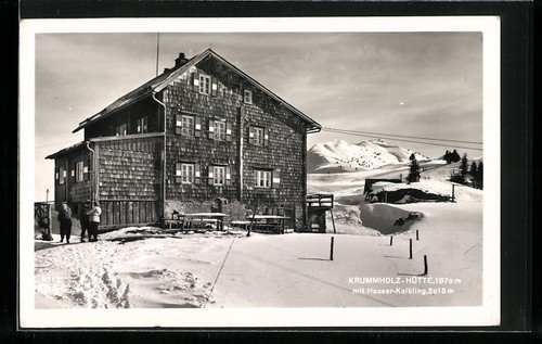 Krummholz hütte ansicht - krummholz-hütte,,