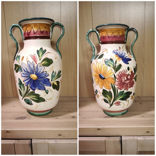 Habbemalte große vase mit - große,