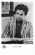 LESLIE CARON FILM STAR 20 CenturyFOX/FILM-Foto Postkarte Netters Starverlag Gigi