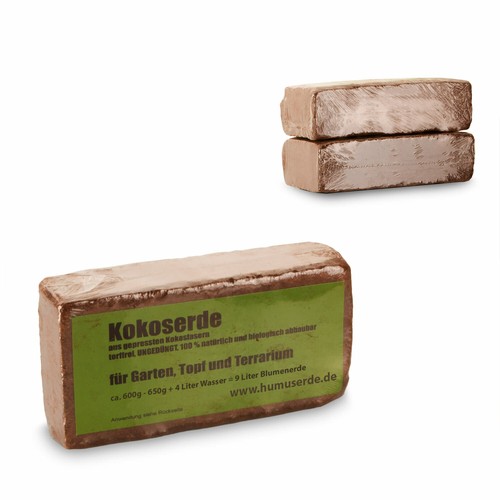 2er kokoserde 600g kokosfasern - kokoserde,