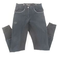 Spooks Vollbesatz-Reithose m. Pailletten, Gr. XXS / 32, guter Zustand