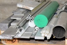 Aluminium 6061 Rundrohr Alu Rohr Rundmaterial Flachprofil Kunstoff Rundmaterial