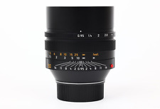 Leica M 50mm 0.95 Noctilux 11602 6bit Schwarz OVP Top Neuwertig