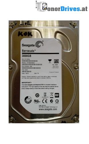 Seagate st3000dm001 - seagate,