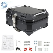 Black 22L Motorcycle Top Case