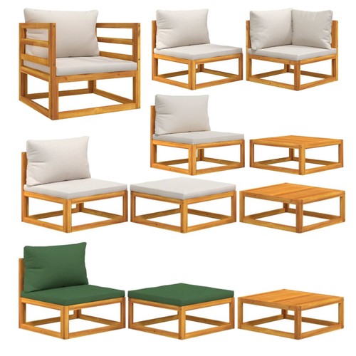 Garten sofa set - sofa, kissen