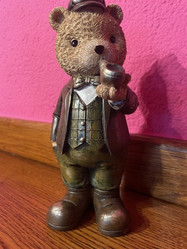 Teddy bär mit pfeife - mit,