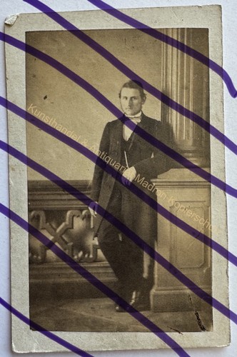 Orig cdv foto bild 1860 - orig.,