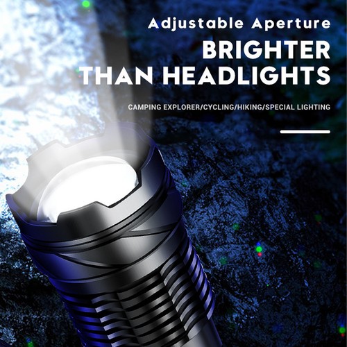 Led bright flashlight cob - led,