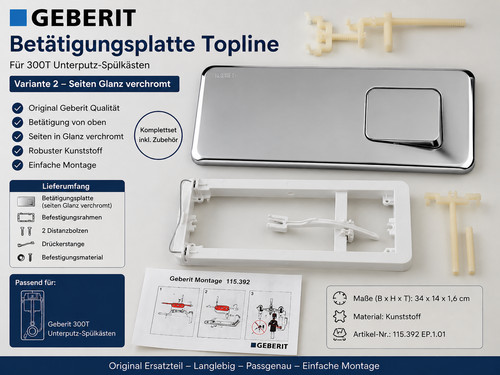 Geberit betätigungsplatte - geberit,