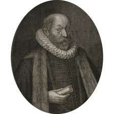 Elias Hainzelmann Porträt Markus Welser aus Viri illustris Kupferstich 1682