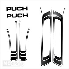 Sticker Satz Puch Maxi PVC schwarz
