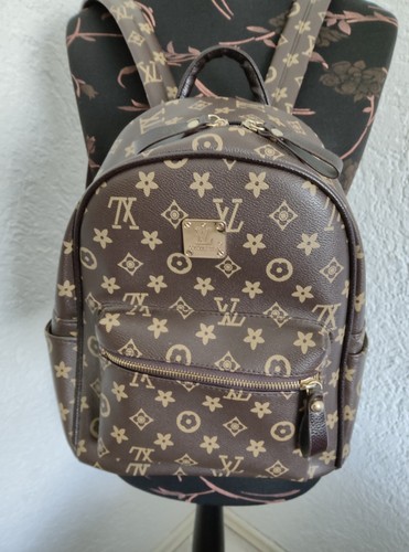 Rucksack braun kunstleder - braun,
