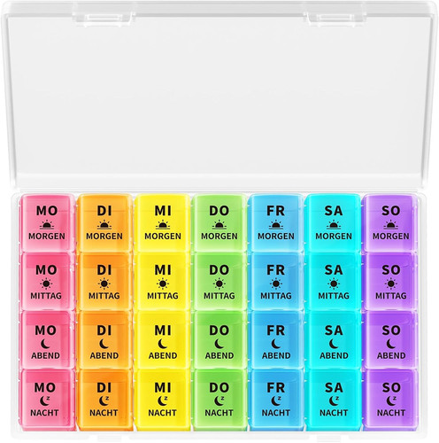 Tablettenbox tage wochen - tage, 4