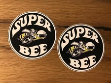 2x Super Bee Aufkleber Dodge