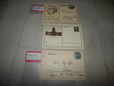 3 alte Karten Postkarten Deutsches Reich vor 1933