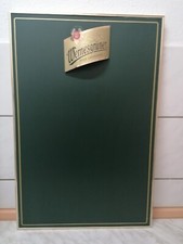 Bier Kreidetafel, Blechtafel Wernesgrüner 75cm x 50cm Schreibtafel Werbeschild 