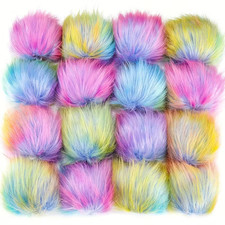 Kunstfell Pompon Flauschige